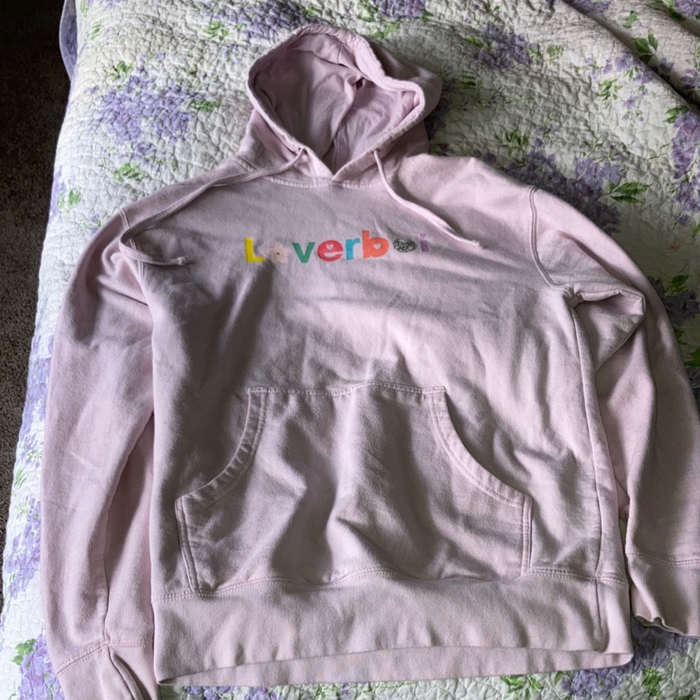 Loverboi herionfather merch hoodie “ILYtommy”